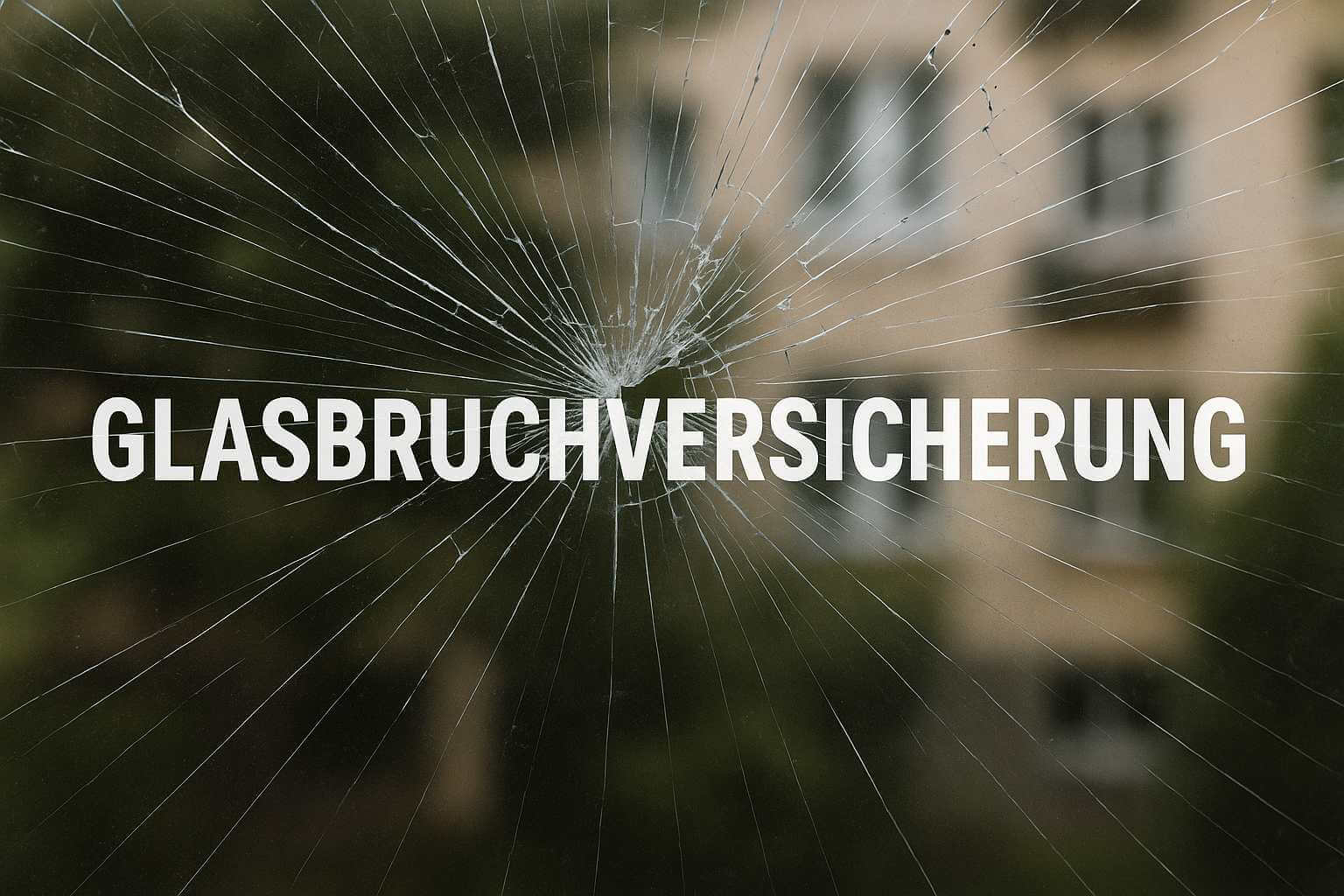 Glasbruchversicherung